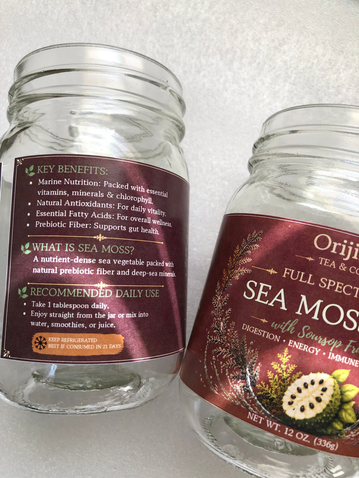 Full Spectrum Sea Moss + Soursop